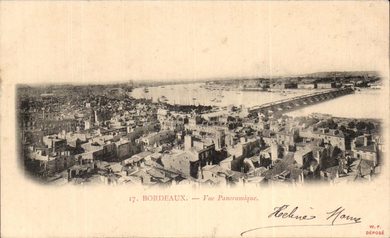 CPA Bordeaux Vue Panoramique
