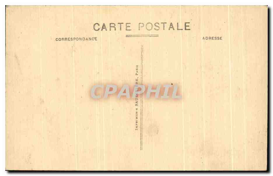 CPA Musee de St Denis Chapiteau de la fin du siecle trouve au course des fouilles de I'Eglise des Trois Patrons — Rückseite