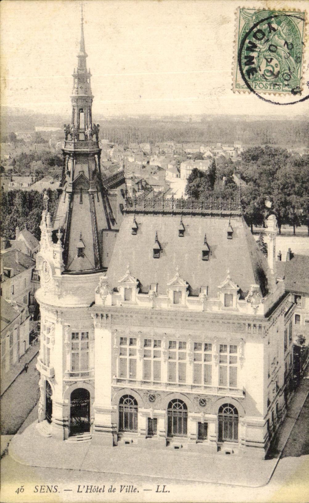 CPA Sens L'Hotel de Ville