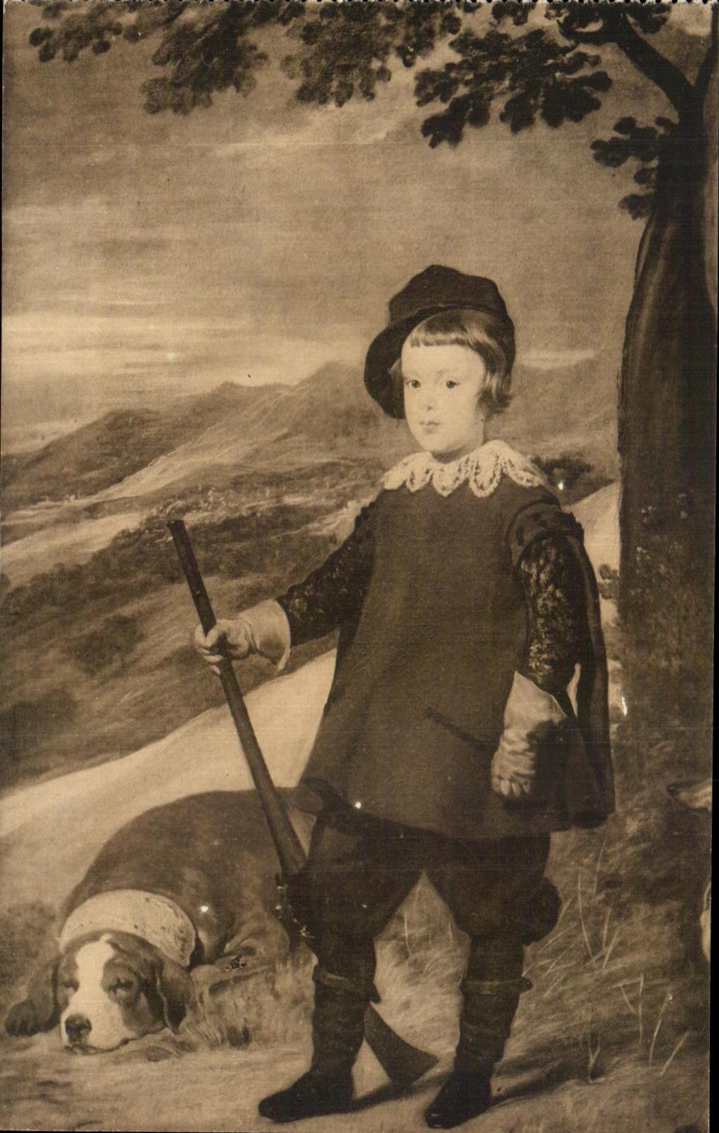 CPA Principe D Baltasar Carlos Velazquez Museo Del Prado Madrid