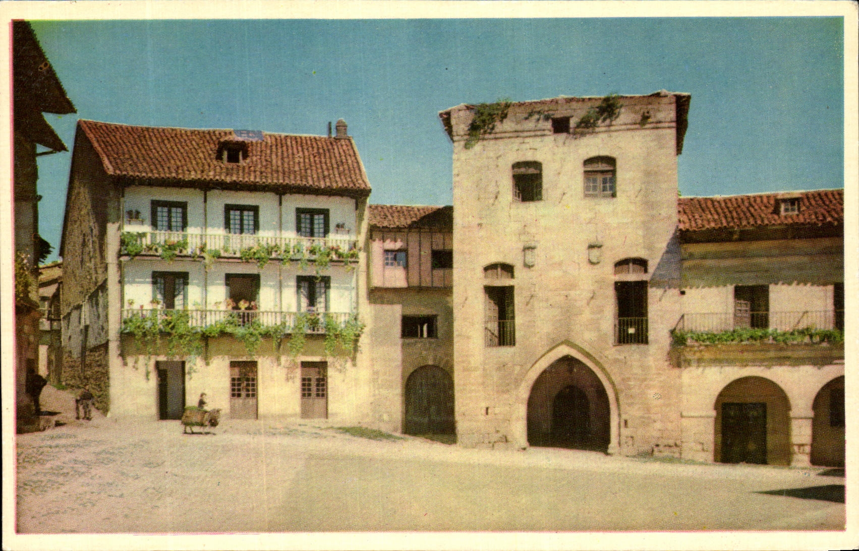 CPA Santillana Del Mar Plaza de Isabel Casa de los Borjas