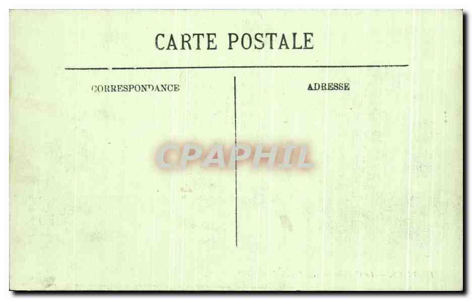 CPA Blois Le Chateau La Facade Francois 1er — Rückseite