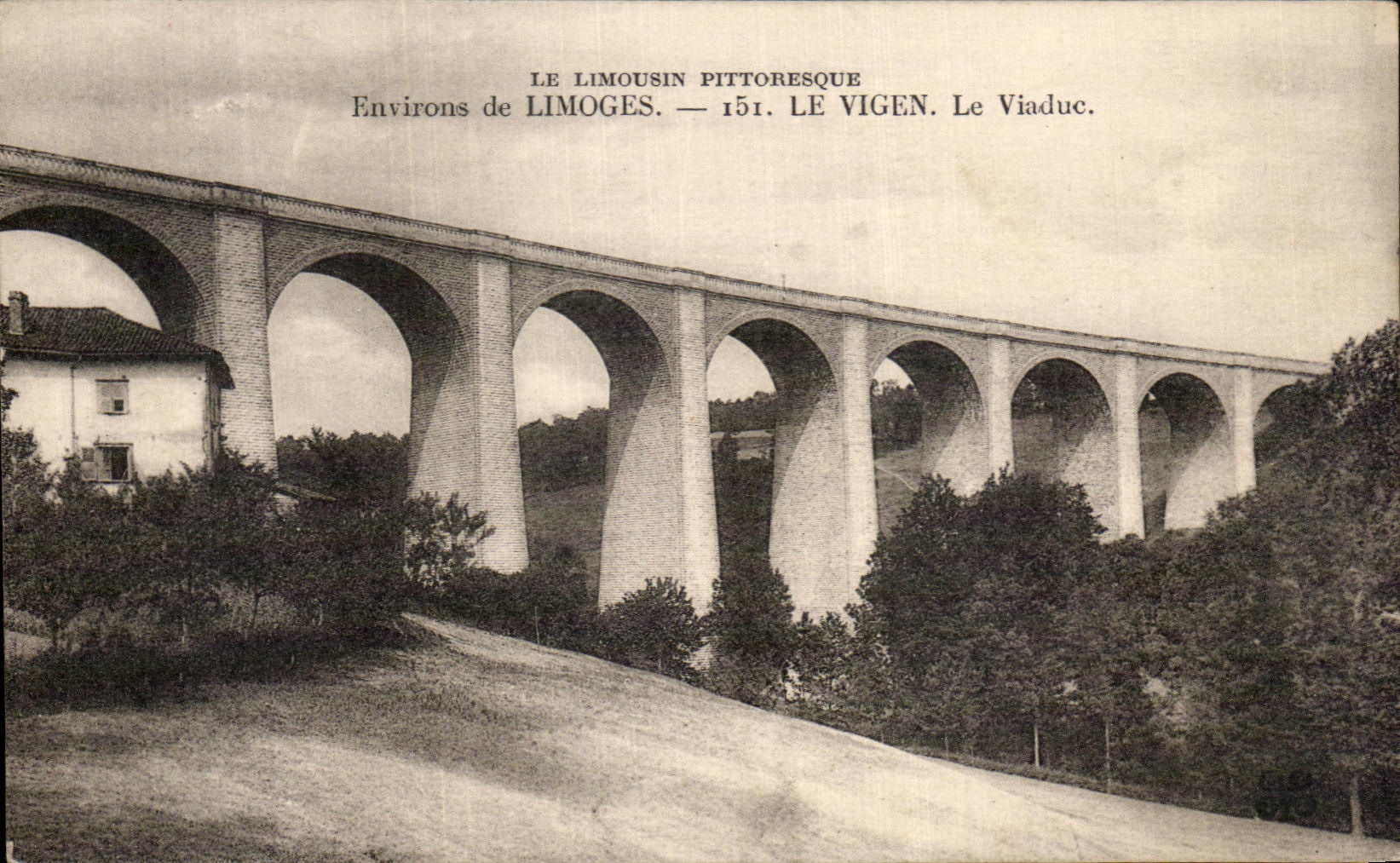 CPA Le Limousin Pittoresque Limoges Le Vigen Le Viaduc