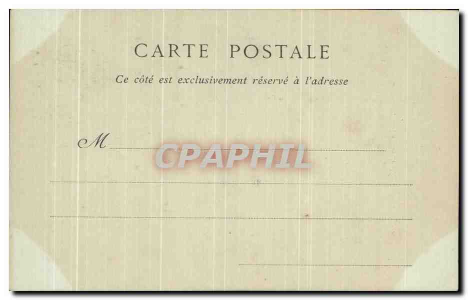 CPA Nancy La Nef de I'Eglise Saint Epvre — Verso