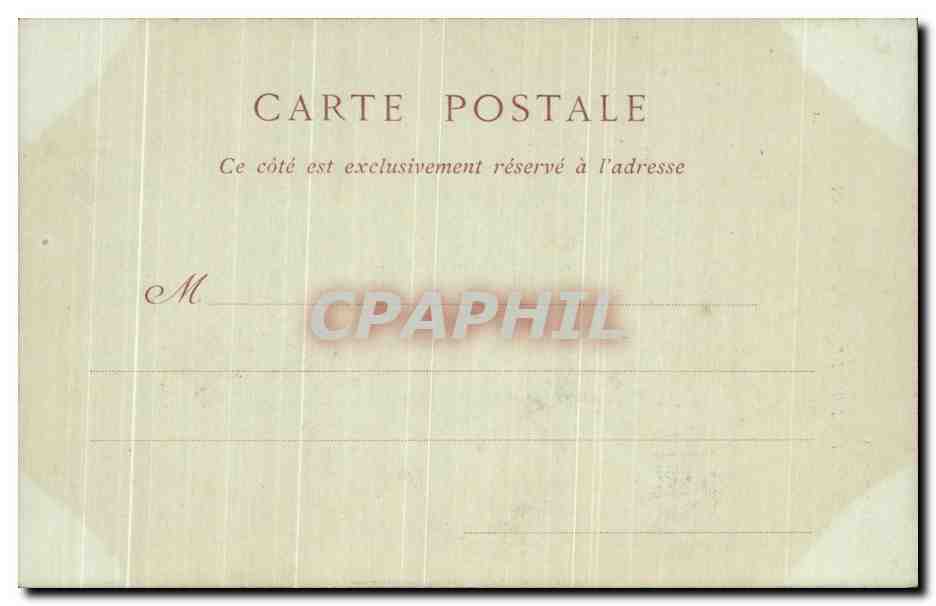 CPA Nancy Porterie du Palais Ducal — Verso