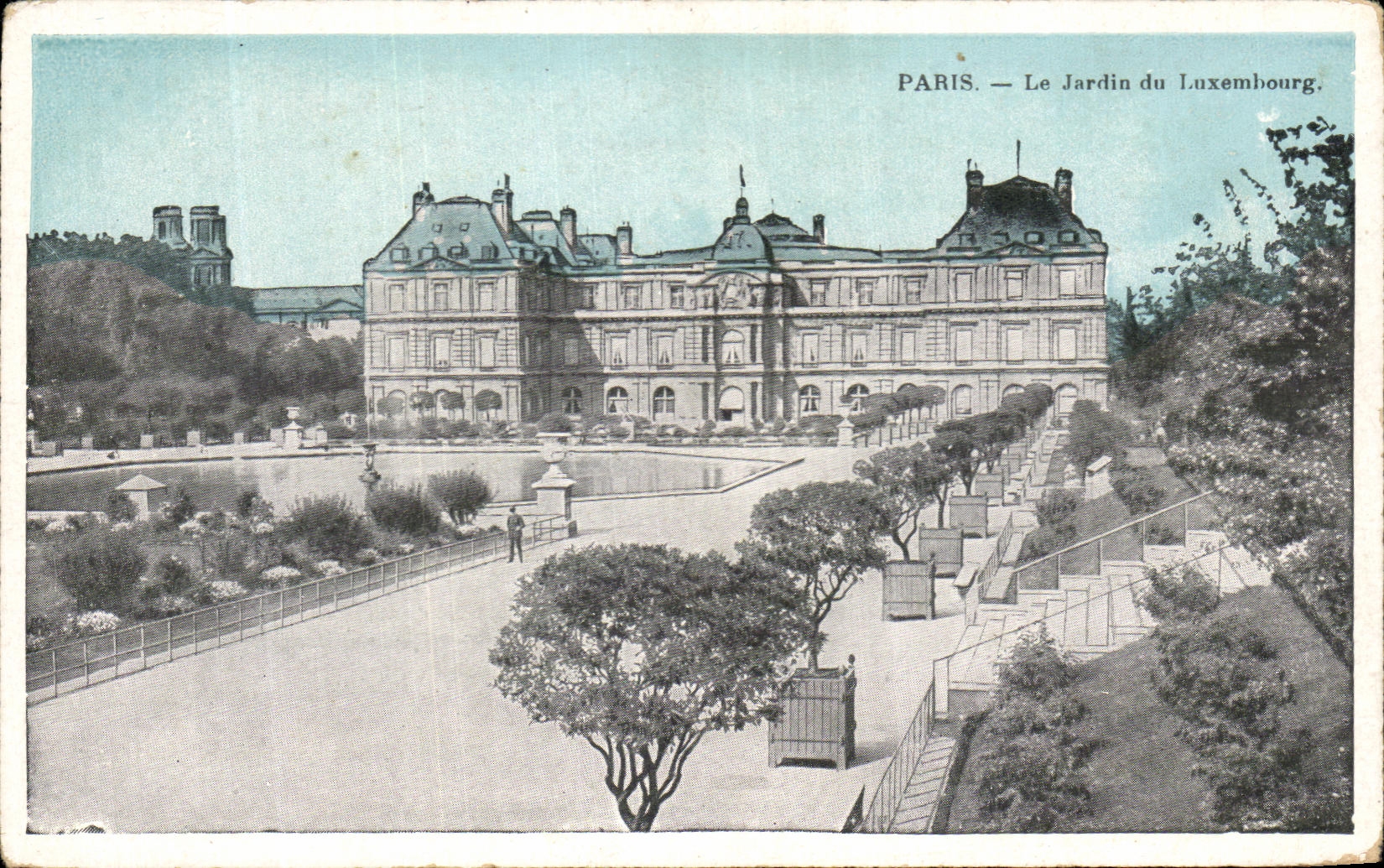 CPA Paris Le Jardin du Luxemhourg