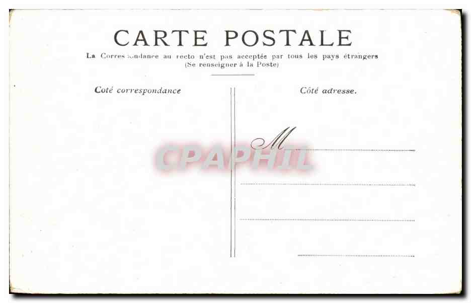 CPA Paris Le Jardin du Luxemhourg — Verso