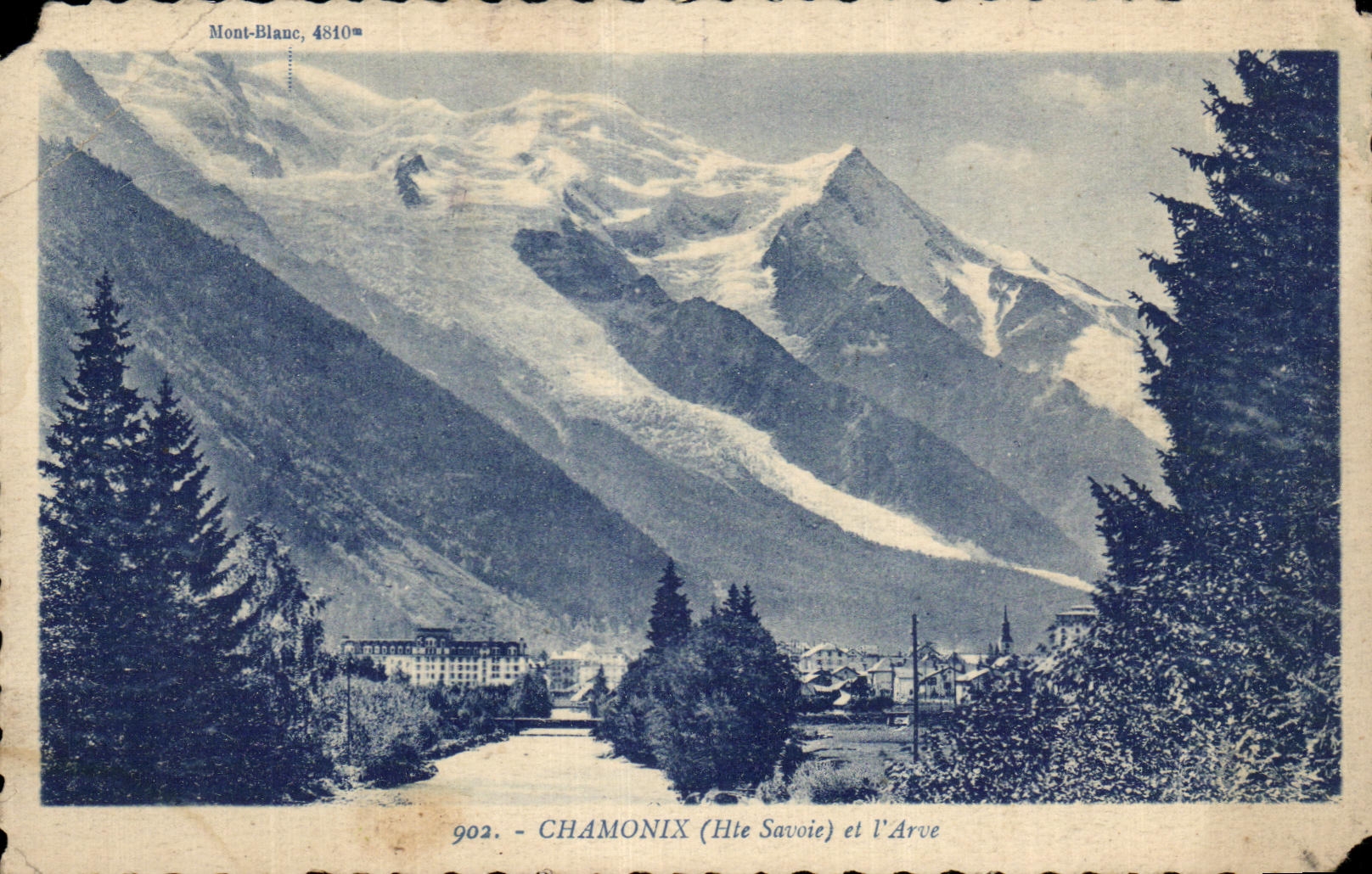CPA Chamonix et L'Arve