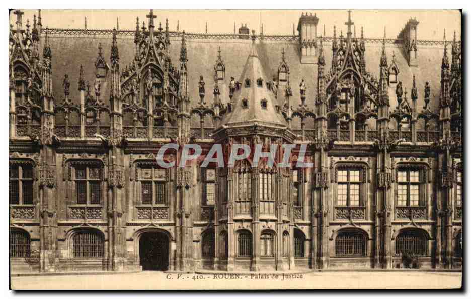 CPA Rouen Palais De Justice
