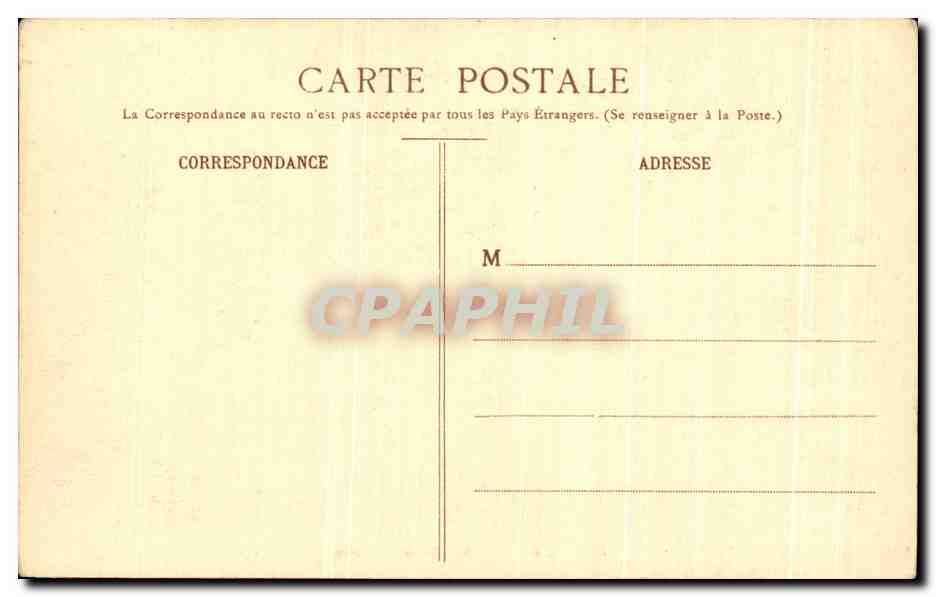 CPA Rouen Palais De Justice — Verso