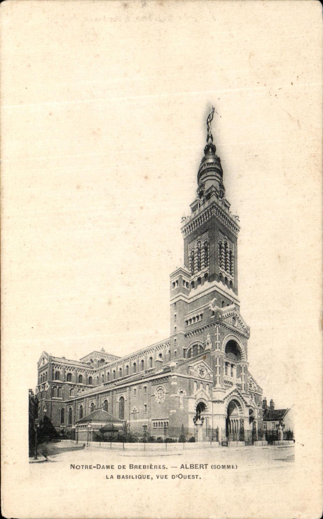 CPA Notre Dame De Brebieres Alnert La Basilique Vue d'Ouest