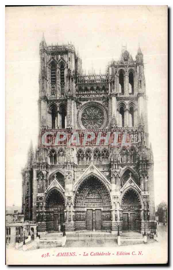 CPA Amiens La Cathedrale 