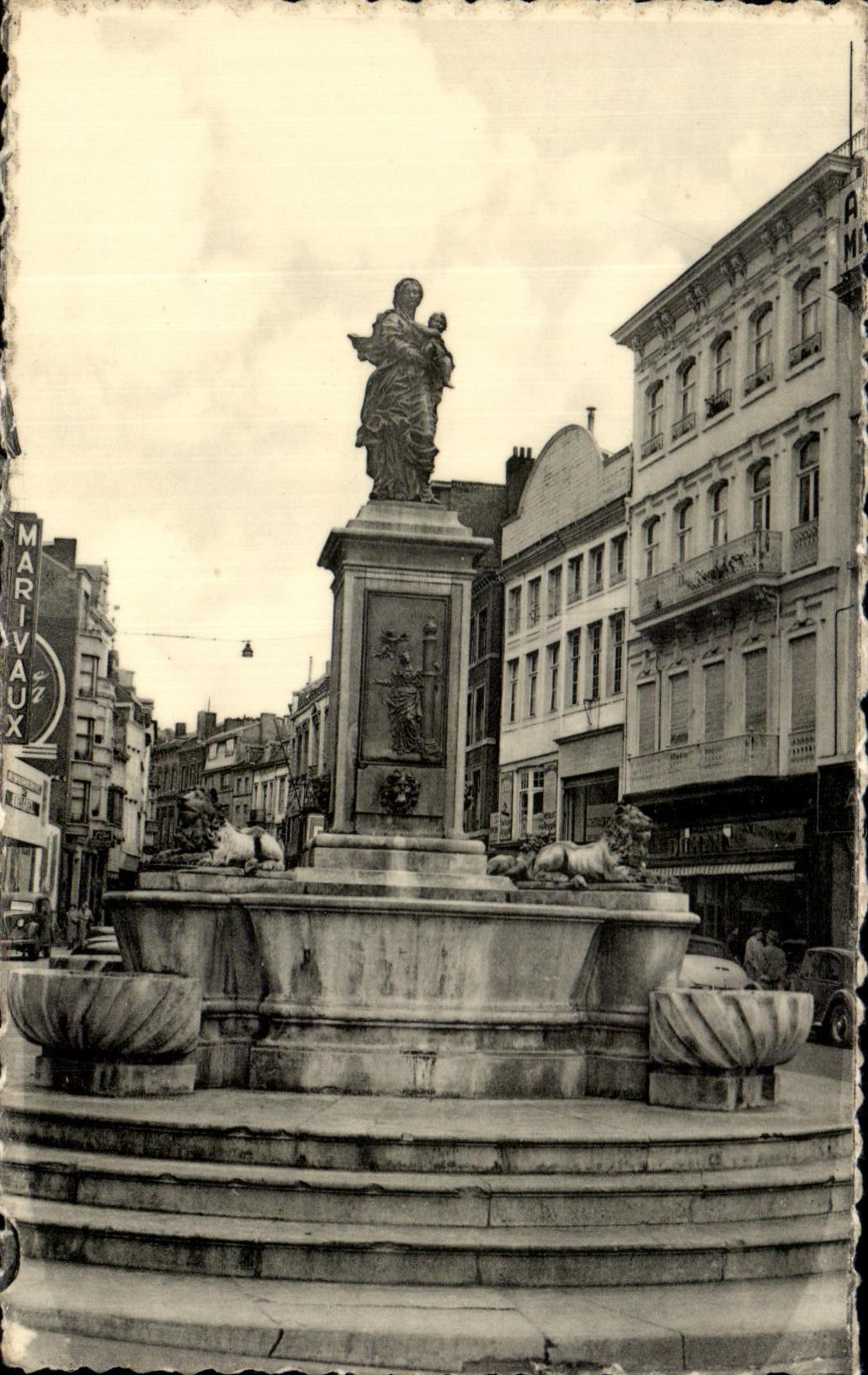 Fontaine de la Vierge in Liège — Werk von Jean Del Cour (1631-1707) — Éditions Artémise Interd.