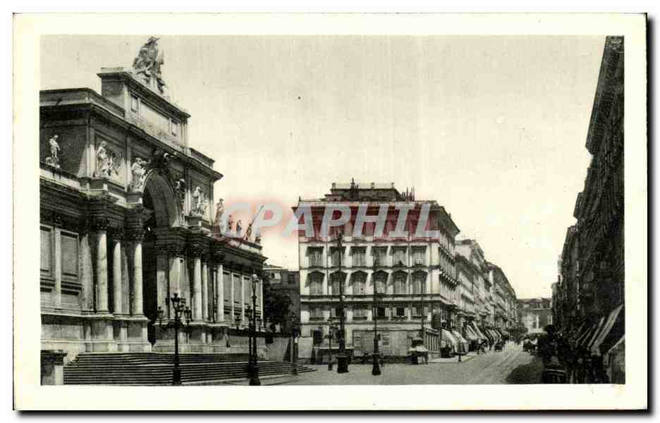 CPA Roma Via Nazionale Dalazzo delle Belle Arti