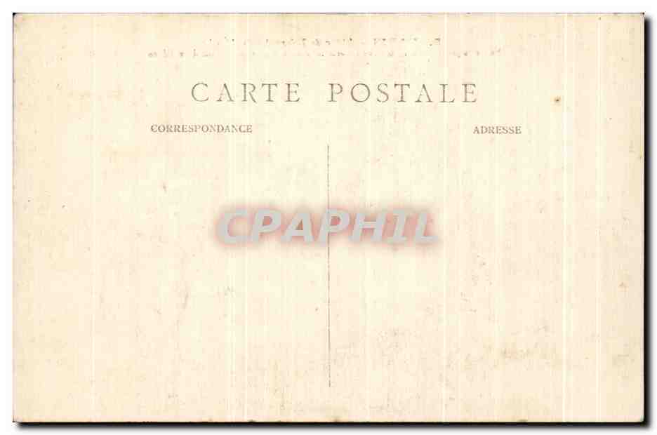 CPA Paris L'Arc de Triomphe de l'Etoile  — Rückseite