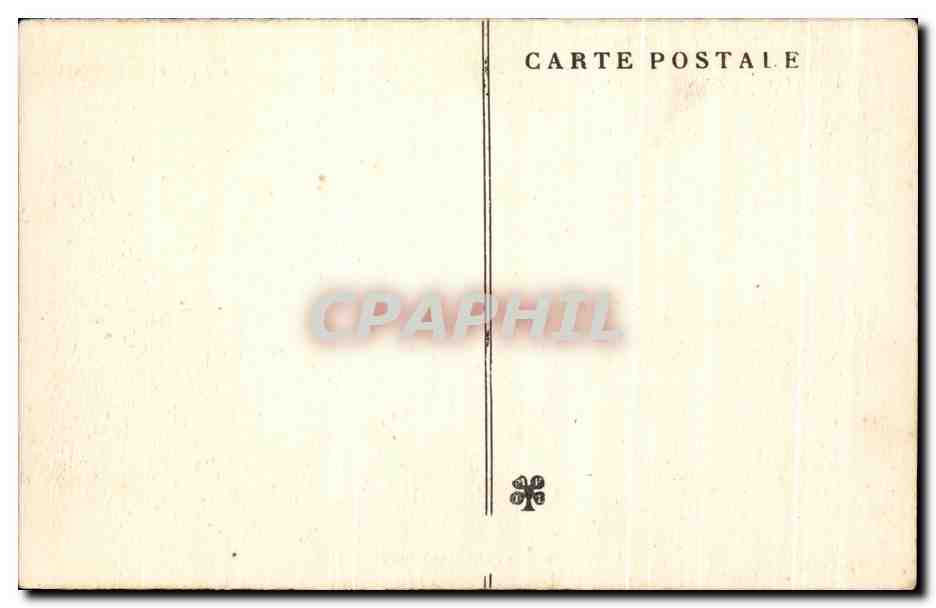 CPA Camp de la Braconne Corps de Garde — Rückseite