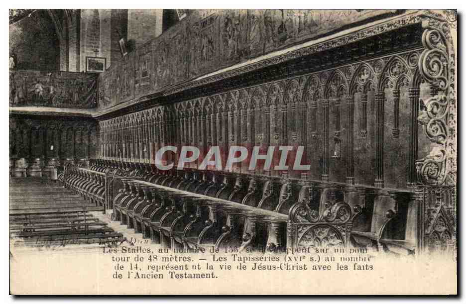 CPA St Bertrand de Comminges Les stalles