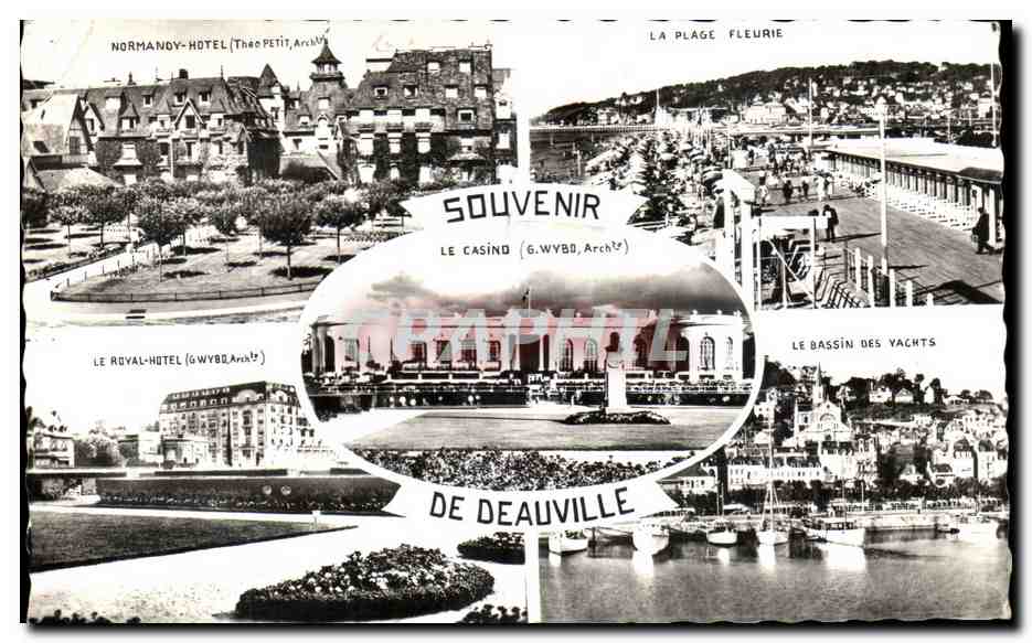 Deauville — Souvenir — G.WYBO, Archit.