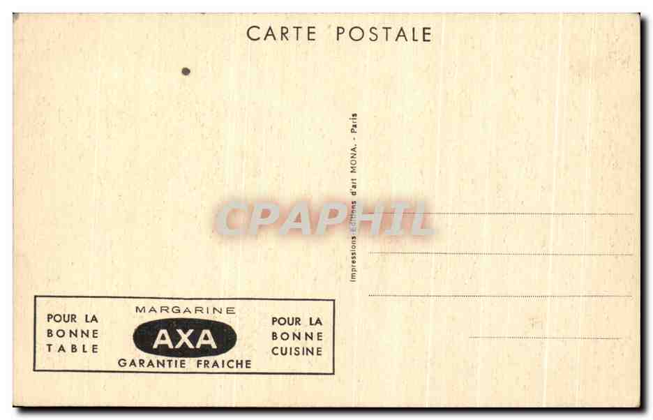 Chartres — La Cathédrale — Mona — Verso