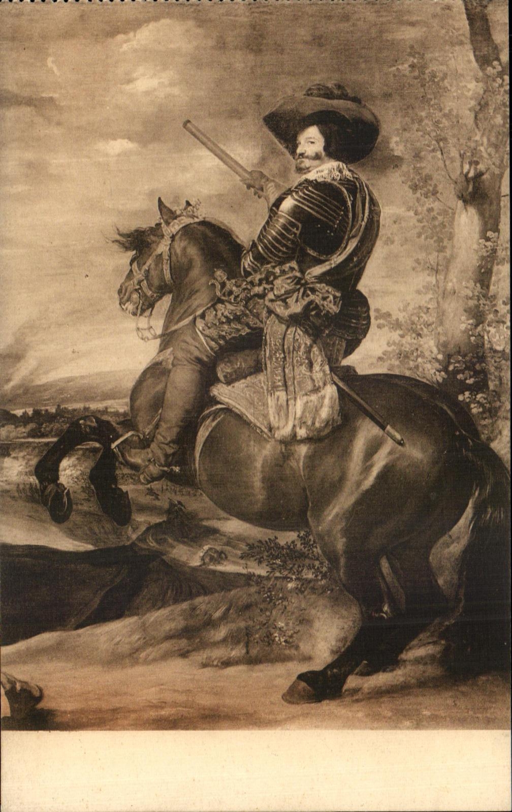 CPA Conde Duque De Olivares Velazquez Museo Del Prado Madrid