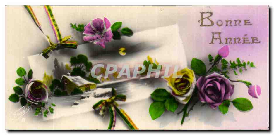 CPA Fantaisie Bonne Heureuse Annee