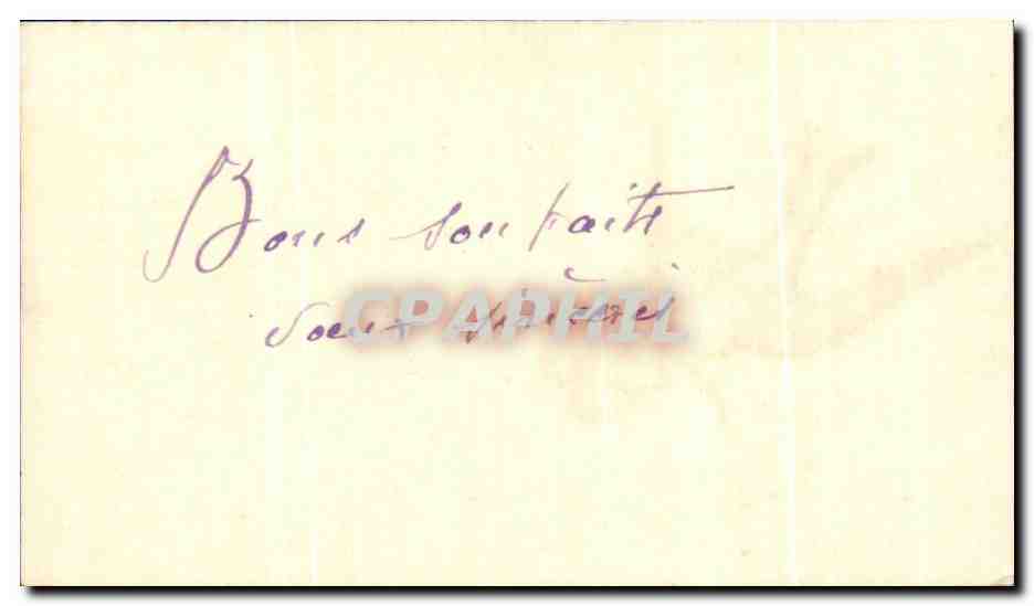 CPA Fantaisie Bonne Heureuse Annee — Rückseite