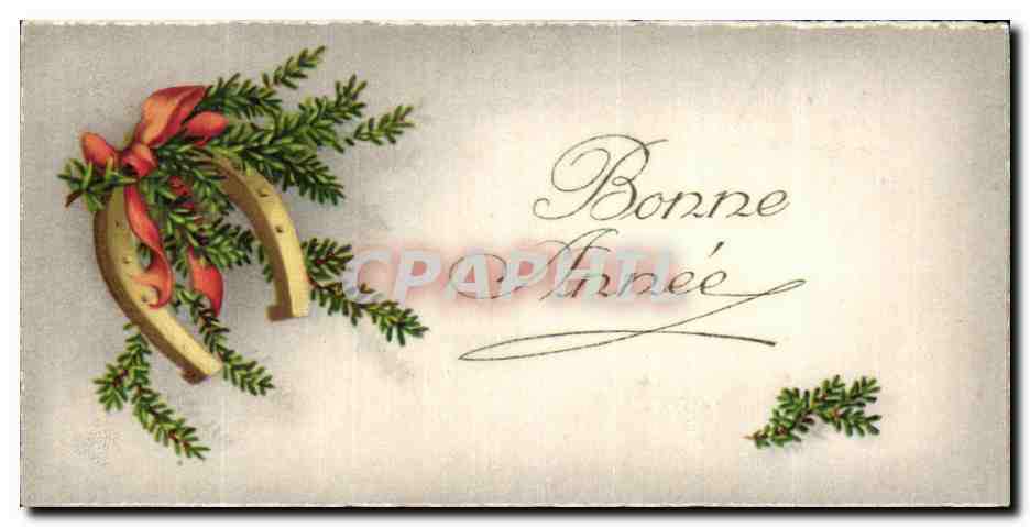 CPA Fantaisie Bonne Heureuse Annee