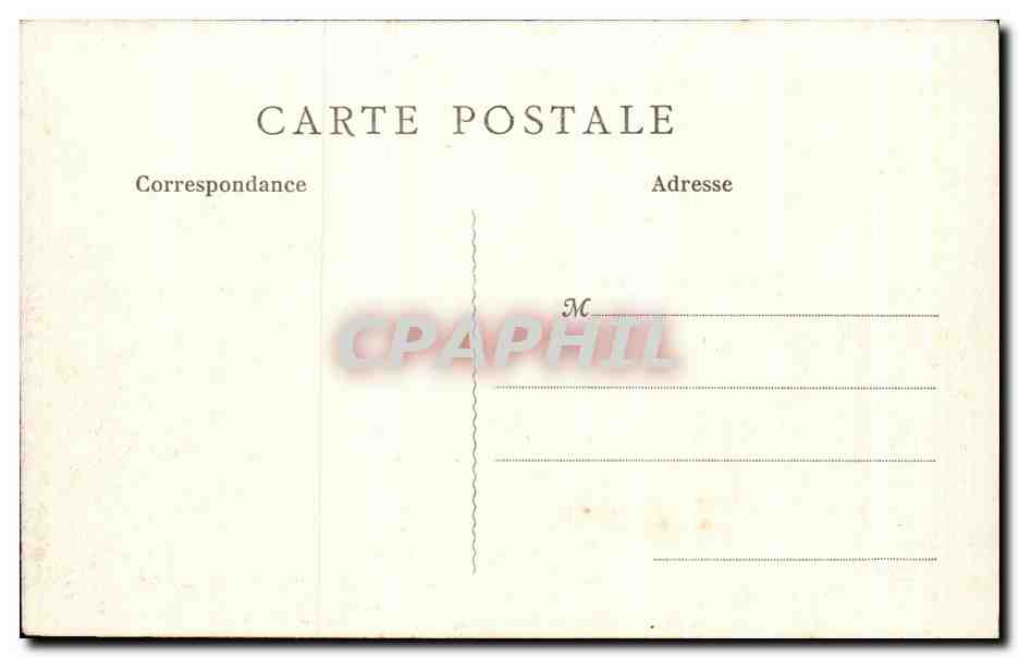 CPA Lyon Place des Terreaux  — Verso