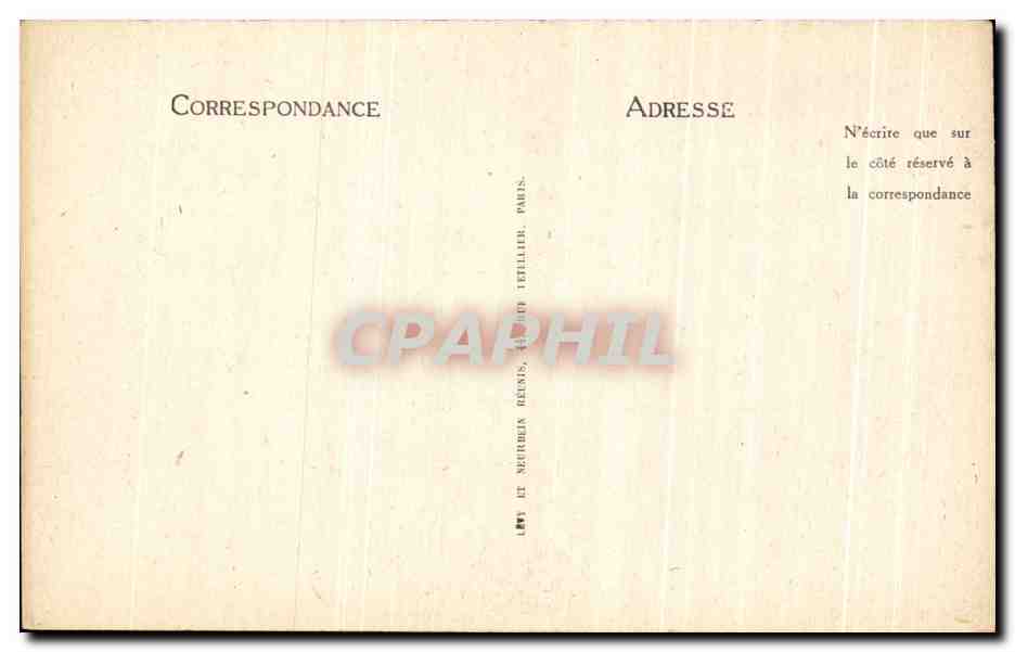 CPA Bourges Porte Saint Ursin — Verso
