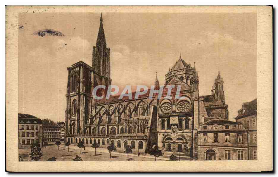 CPA Strasbourg Cathedrale de Strasbourg 