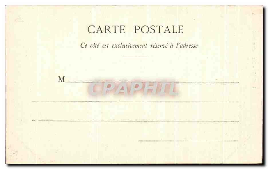 CPA Paris La Tour St jacques — Verso