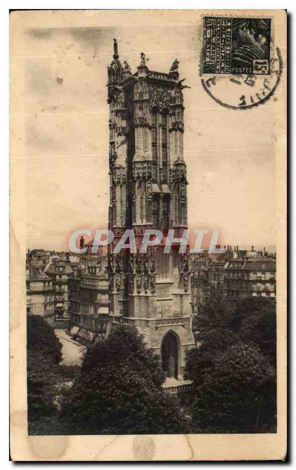 CPA Paris La Tour Saint Jacques