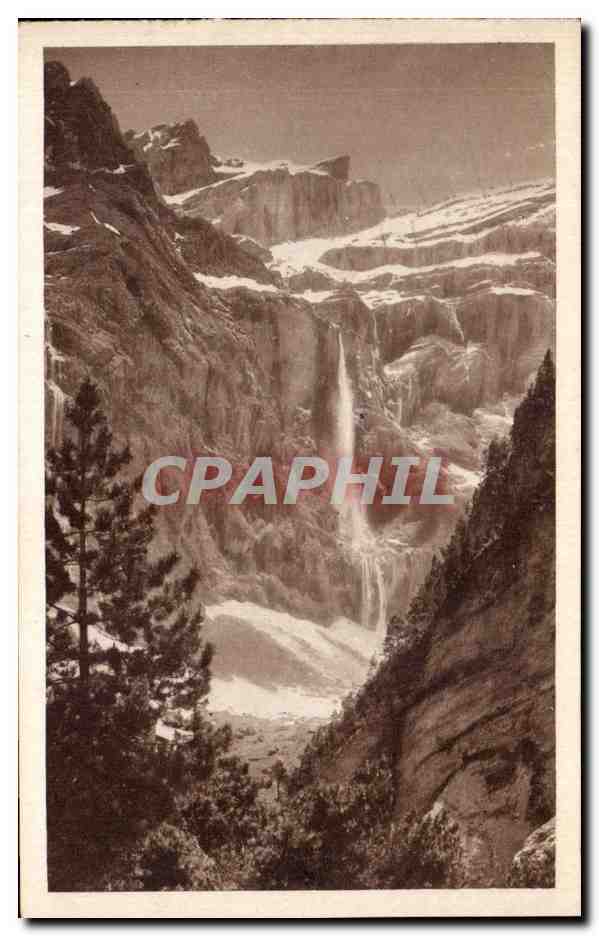 CPA Gavarnie La Grande Cascade