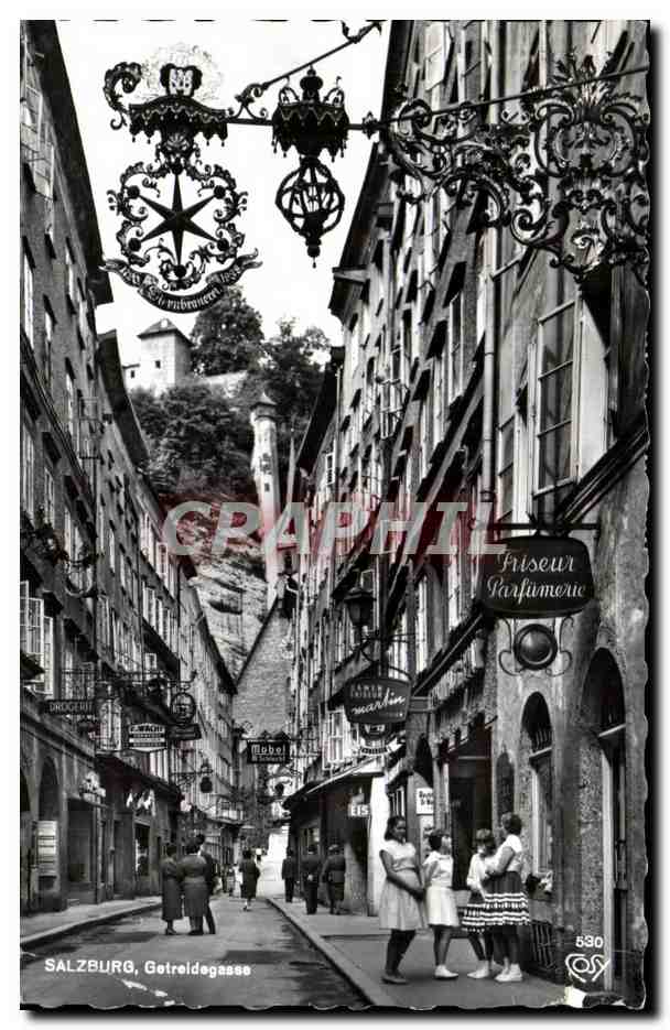 CPA Salzburg Getreidegasse Coiffeur Friseur
