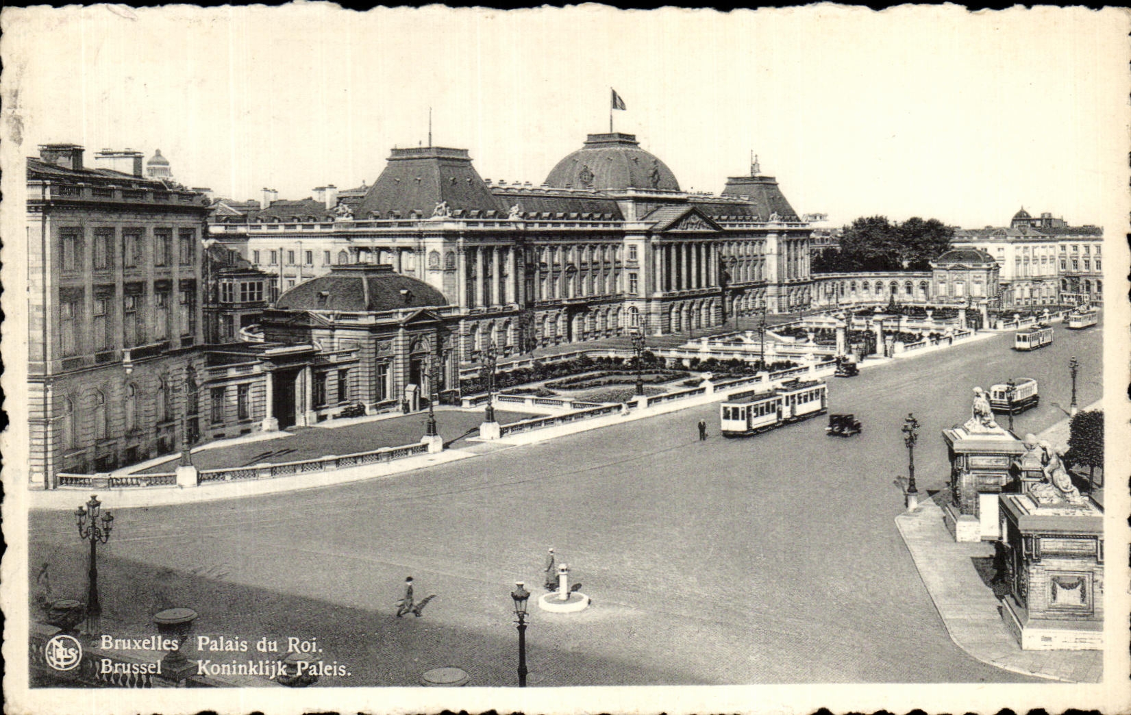CPA Bruxelles Palais Du Roi