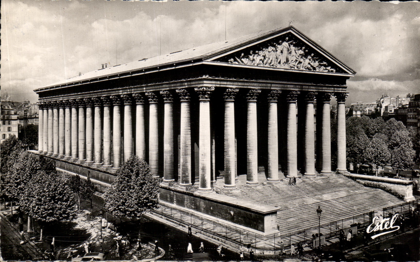 CPSM Paris L'Eglise de la Madeleine