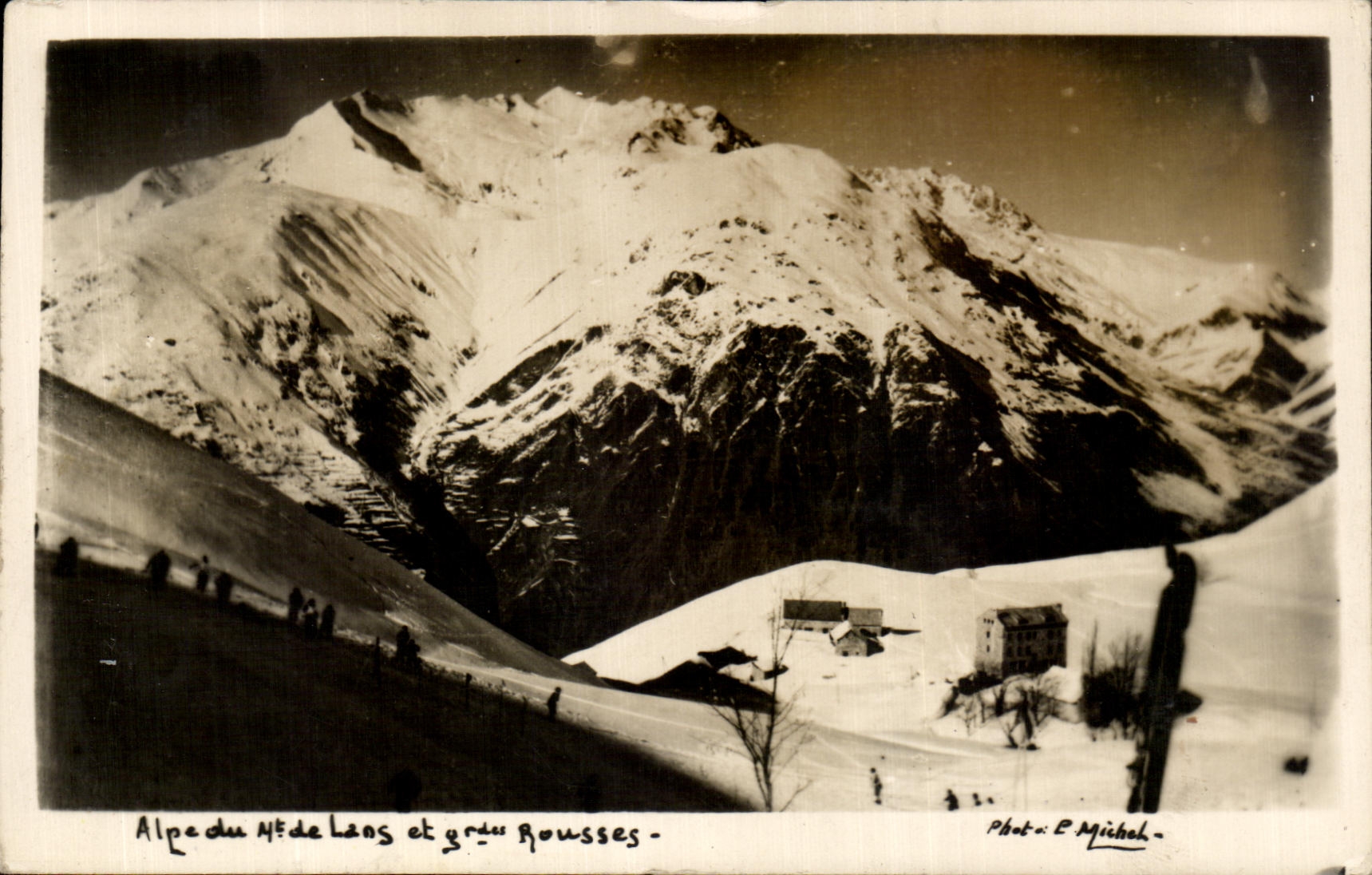 CPA Alpe du Mont de Lans et grandes Rousses