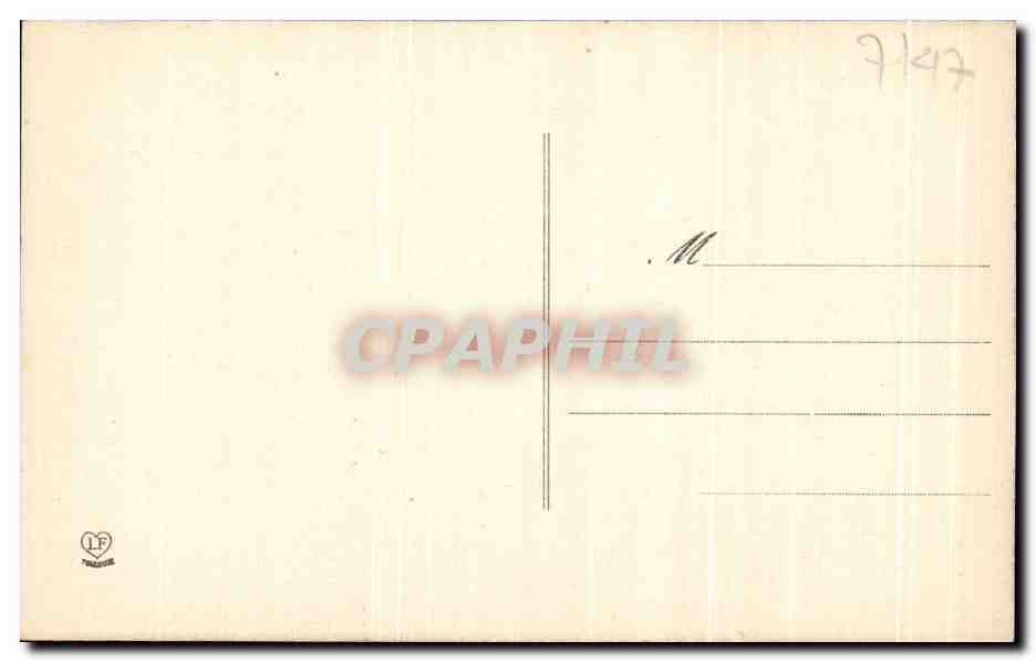 CPA St Bertrand de Comminges Pilier Des Quatre evangelistes — Verso