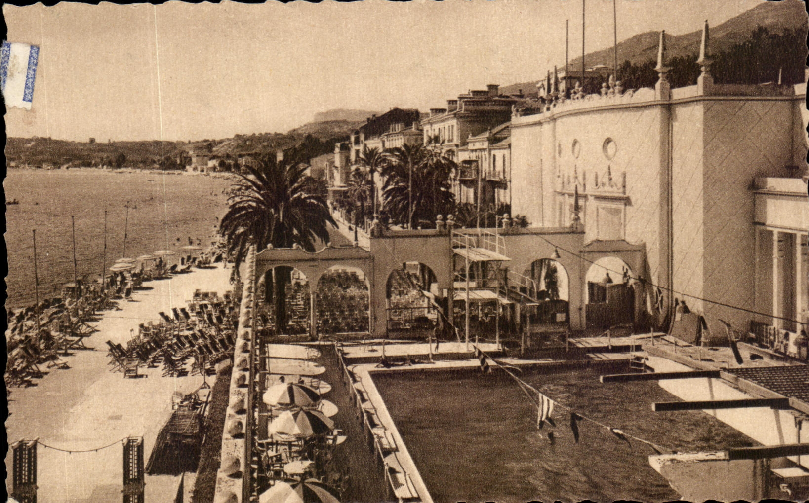 CPA Menton La Piscine du Casino