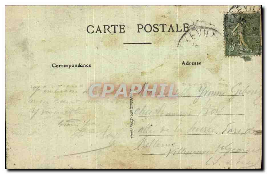 CPA Souvenir Contrexeville Entree de l'Etalissement — Rückseite