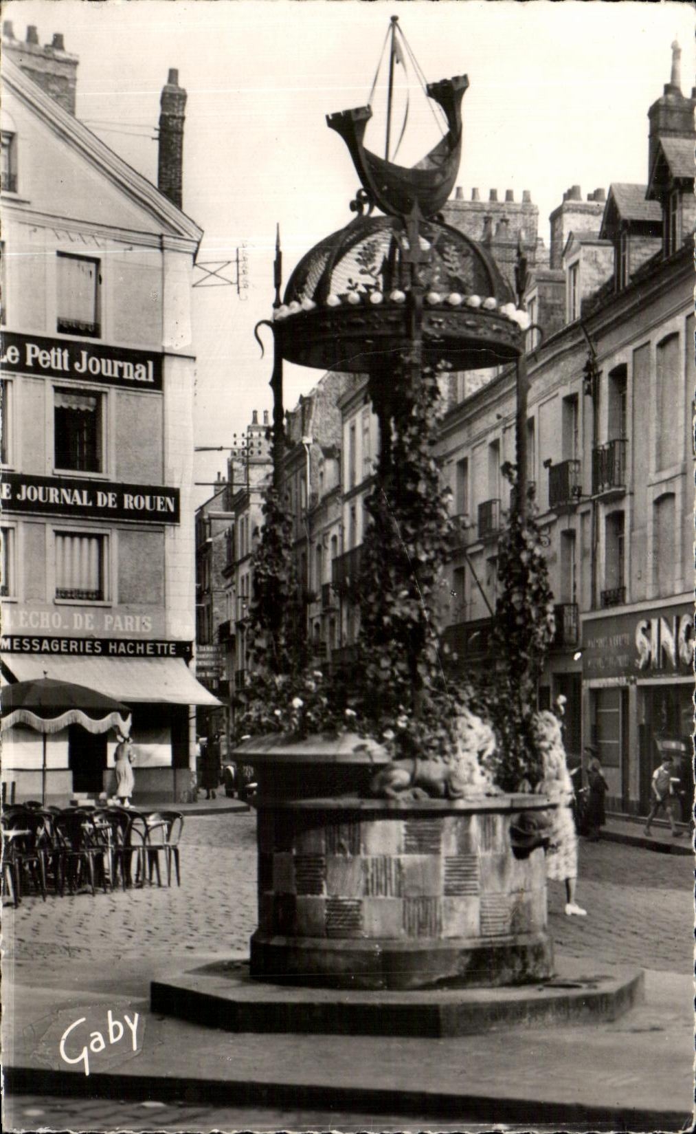 CPA Dieppe La Fontaine
