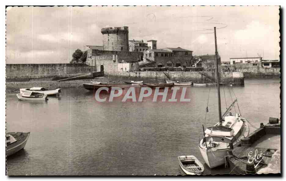 Saint-Jean-de-Luz — Le Fort du Socca et le Port — L. CHATAGNEAU, Victor-Hugo, 1296