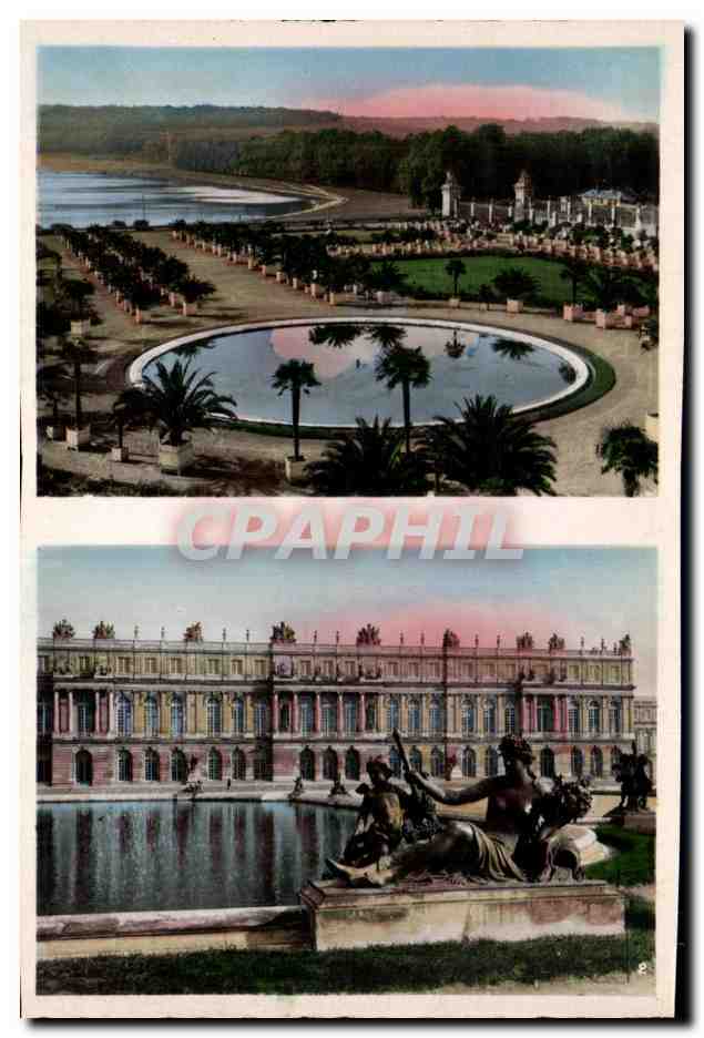 CPA L'Orangerie Piece d'eau des Suisses Versailles
