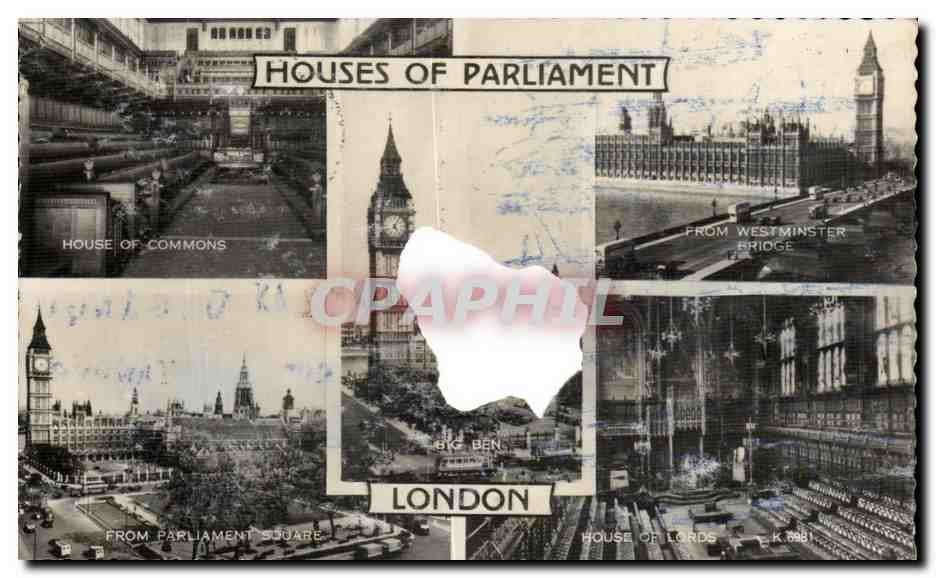 CPA Houses Of Parliament London