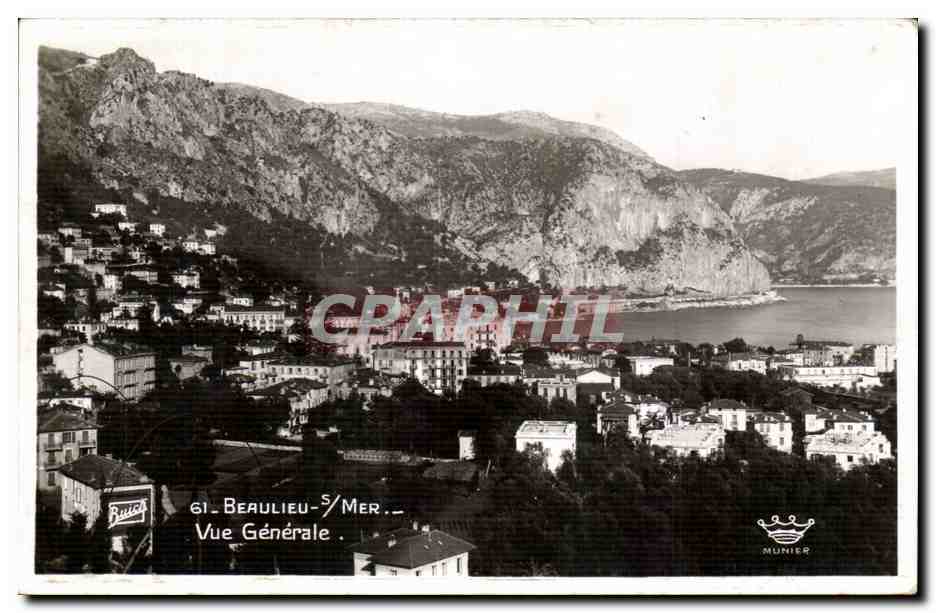 CPA Beaulieu Mer Vue Generale