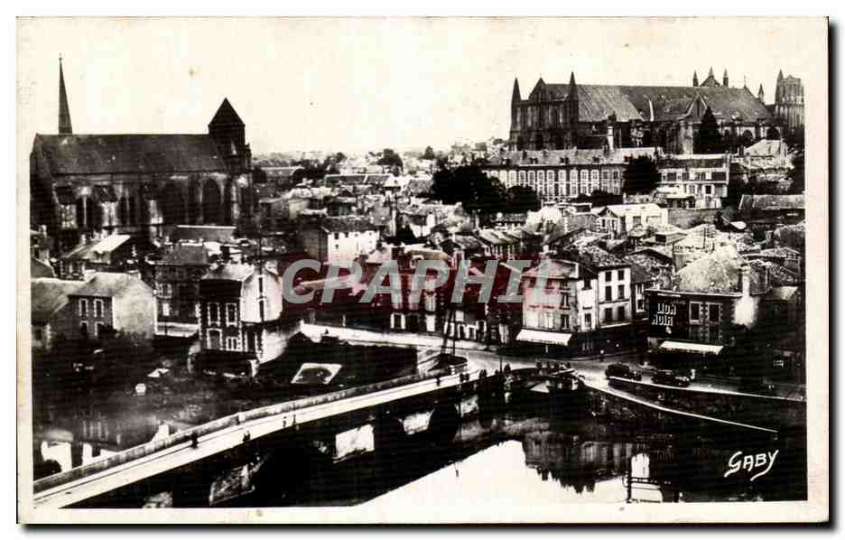 Poitiers — Pont Joubert et Cathédrale Saint-Pierre — Gaby