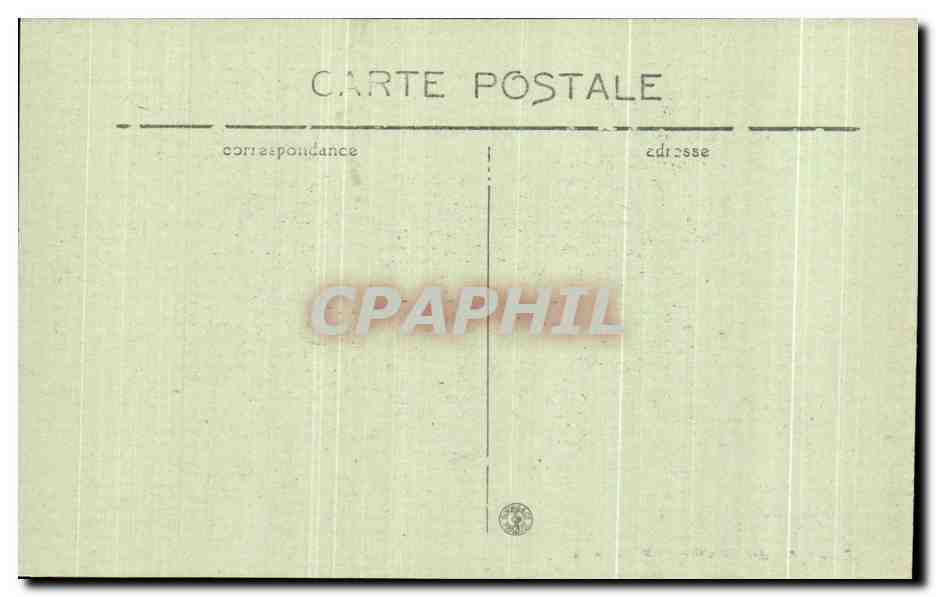 CPA Luz Eglise des Templiers — Verso