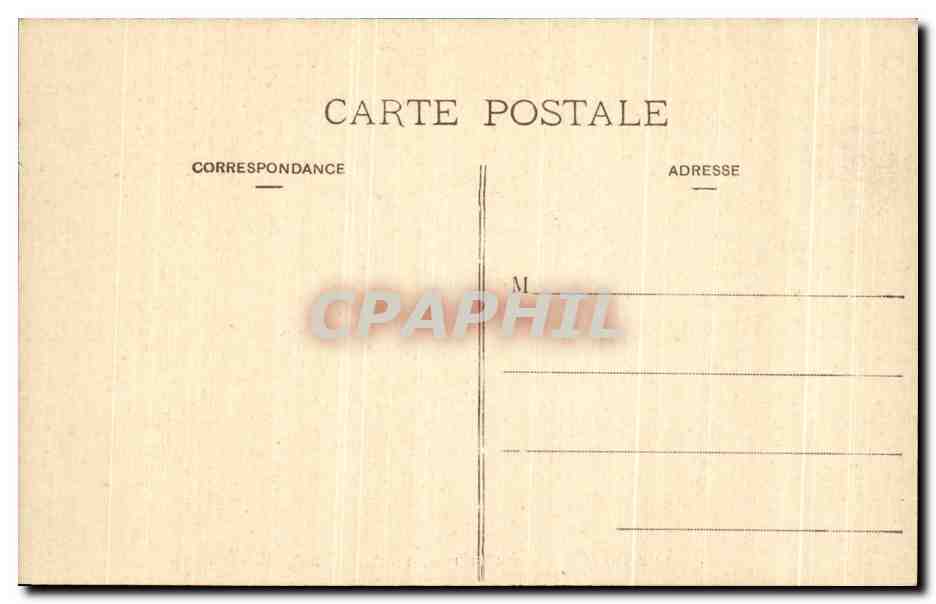 CPA Luz Saint sauveur De L'Eglise des Templiers — Verso