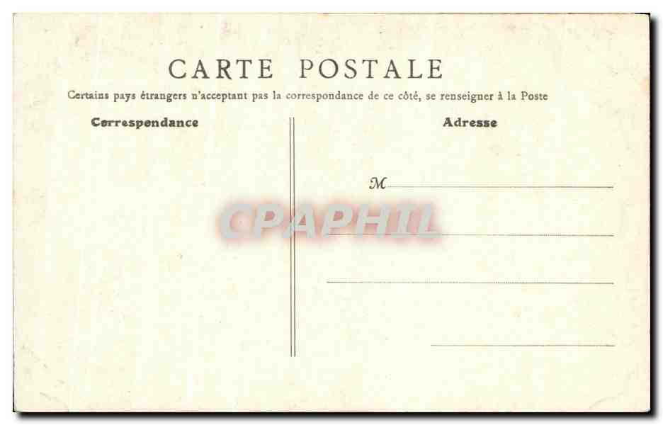 Mont-Saint-Michel — Le Scale Abbaziali — AK Hermine, n°44 — Verso