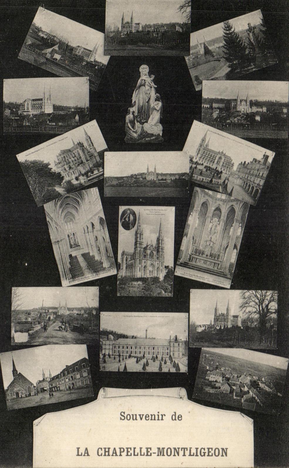 CPA Souvenir de La Chapelle Montligeon